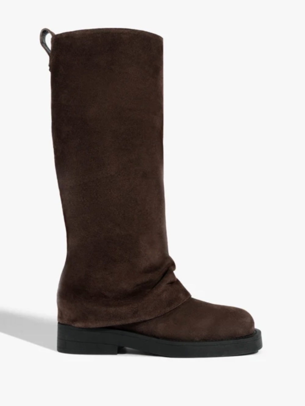 Schutz Keira Up Cloak Suede Boot